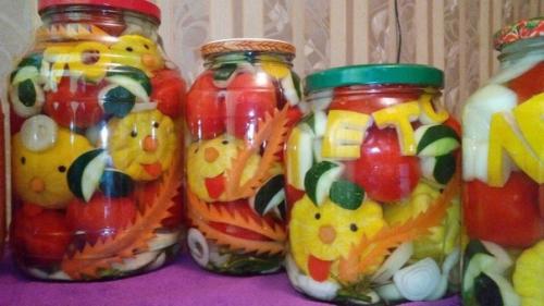 Мои весёлые запасы - постаралась для родных. 02