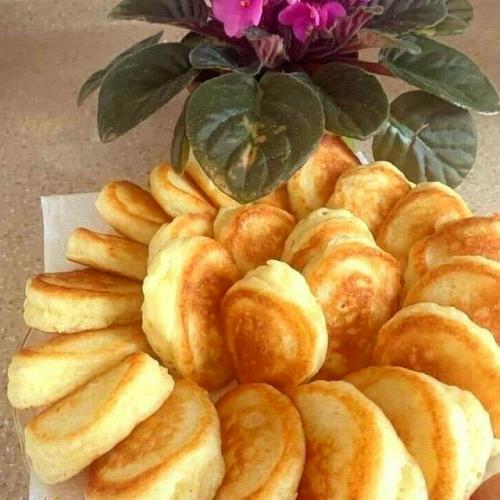 Вкуснейшие оладушки.  Таких вы еще точно не пробовали! 
