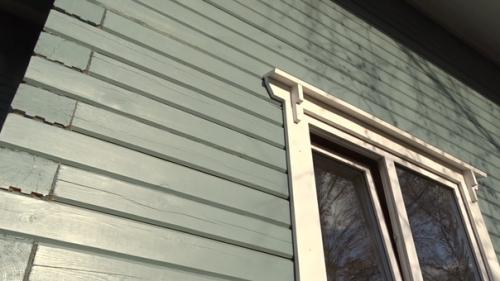 Свой домик покрасил! 08