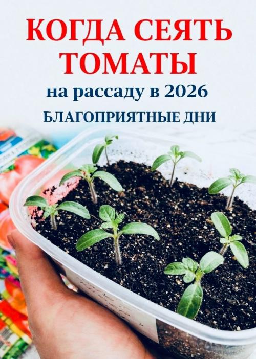 Оптимальное время для посева томатов в 2026 году: советы и личный опыт.