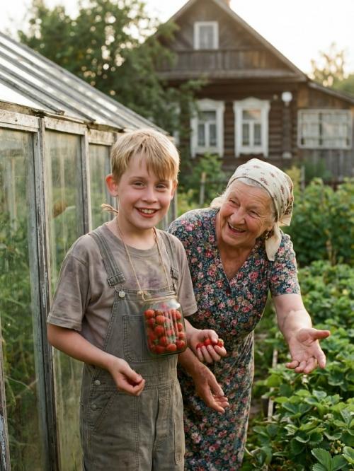 Эпоха детства известного мальчика! 
