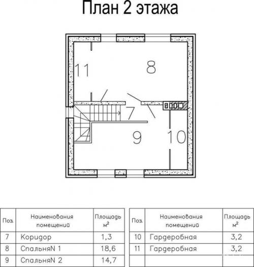 Компактный дом с удобной планировкой. 04