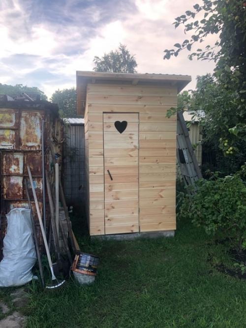 Дачный туалет своими руками. 06