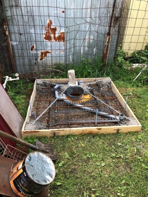 Дачный туалет своими руками. 03