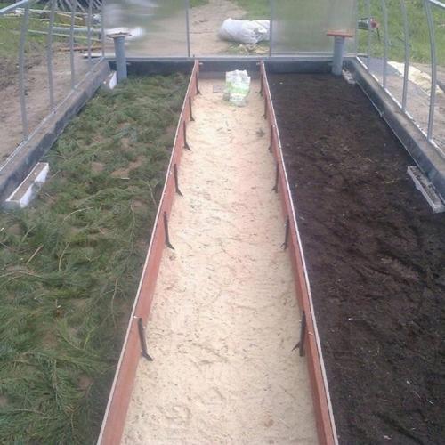 Муж построил теплицу мечты: отапливаемая и просторная. 08