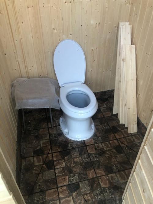 Дачный туалет своими руками. 07