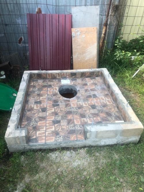 Дачный туалет своими руками. 04