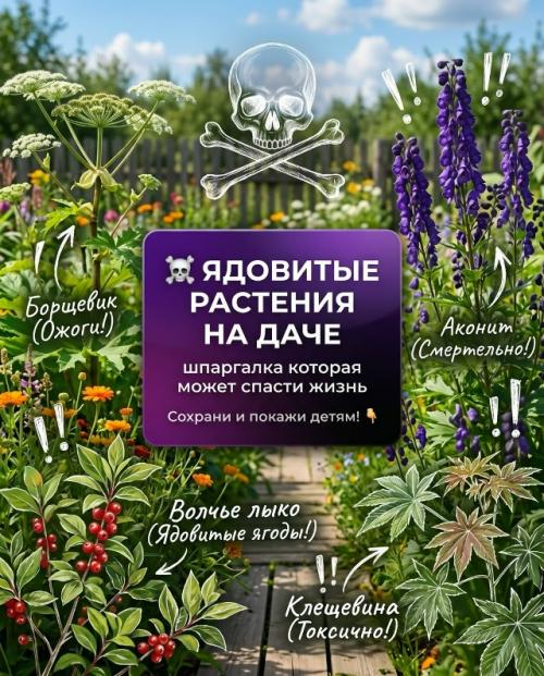 Внимание, дачники!  Непрошенных гостей на вашей земле остерегайтесь!  
