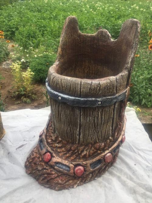 Нашла себе новое увлечение, работы из арт бетона. 01