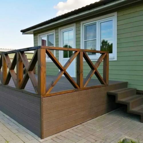 Террасная доска из ДПК.