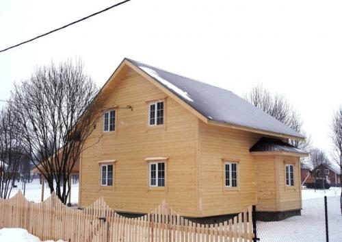 Двухэтажный каркасный дом на даче - строили своими руками (площадь 124 кв.