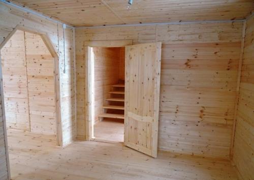 Двухэтажный каркасный дом на даче - строили своими руками (площадь 124 кв. 02