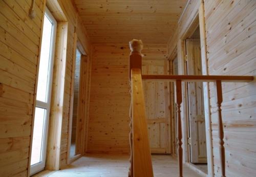 Двухэтажный каркасный дом на даче - строили своими руками (площадь 124 кв. 03