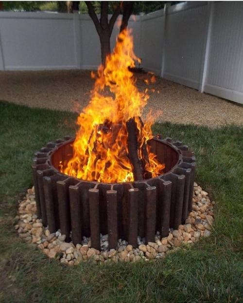 Очаги на участках - обычные и не очень. 01