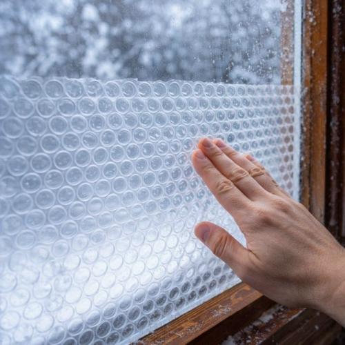 Быыстрый способ утепления окон.
