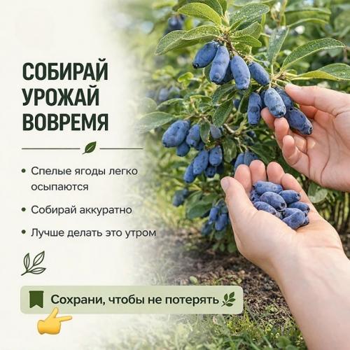 Как вырастить вкусную жимолость. 04