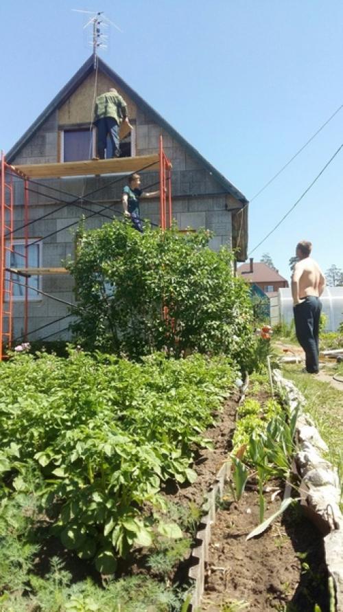 Как мы обновили старый домик. 03