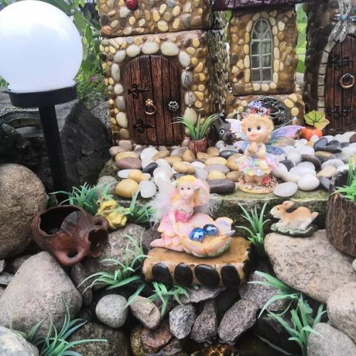 Всем привет!  Делюсь своей идеей для украшения сада. 01