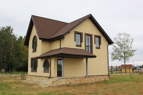 Загородный дом (материал - кирпич, площадь 122, 1 кв. 01