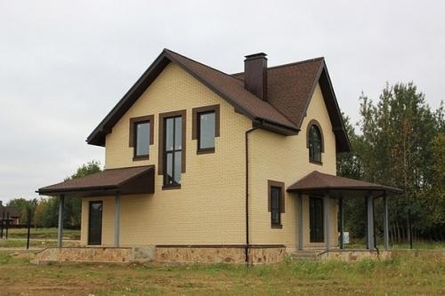 Загородный дом (материал - кирпич, площадь 122, 1 кв.