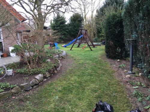 Купили дом.  Сад был, но запущен. 06