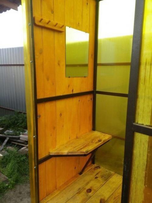 Простенький летний душ - то, что надо для дачи. 03