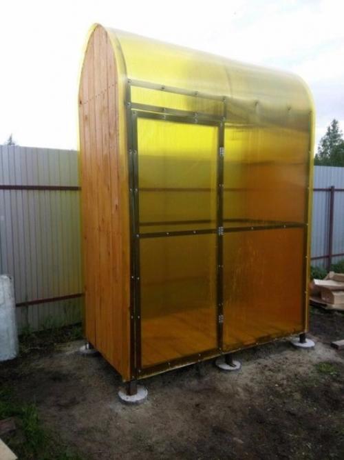 Простенький летний душ - то, что надо для дачи. 04