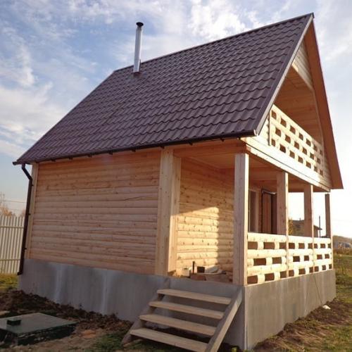 Банька. Да ещё если в мансарде жилая зона, то вдвойне. 02