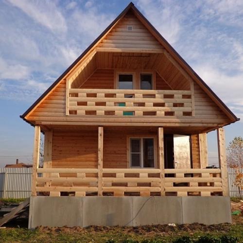 Банька. Да ещё если в мансарде жилая зона, то вдвойне.