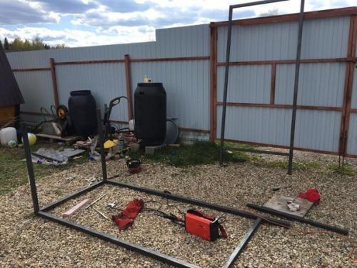 Самый простой вариант летнего душа.