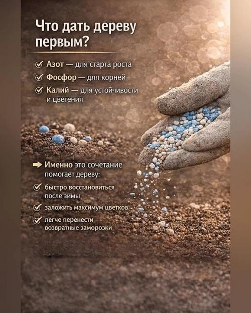 Наиболее значимая подпитка для плодовых деревьев на начало сезона приходится. 02
