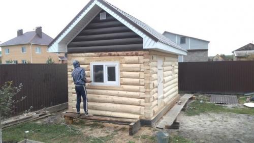 Хоть и небольшая банька, но классная. 03