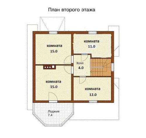 Небольшой, симпатичный дом, площадь 120 кв. 02