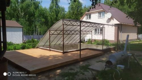 Бассейн своими руками делаю.