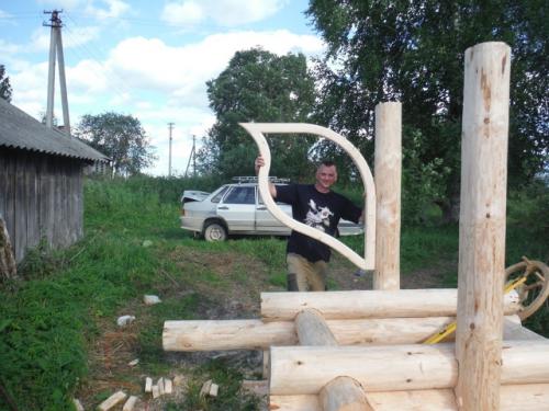 Своими руками вот такой колодец сделал. 02