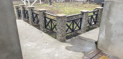 Забор из камня своими руками. 02