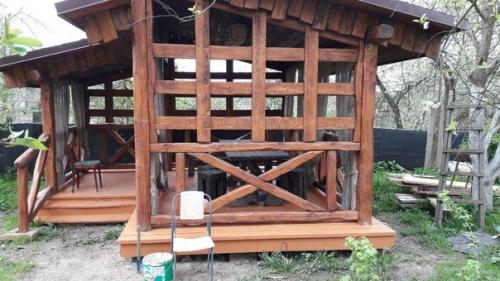 Дачная беседка своими руками. 03
