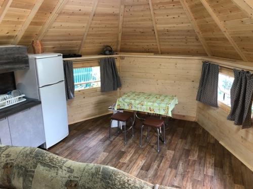 Наш небольшой дачный купольный дом - интерьер. 04