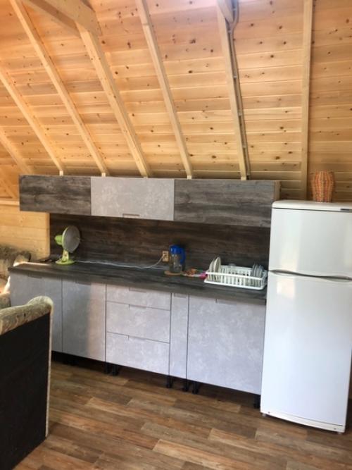 Наш небольшой дачный купольный дом - интерьер. 05