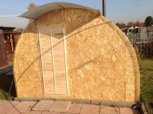 И у меня теперь есть банька - сделал своими руками.