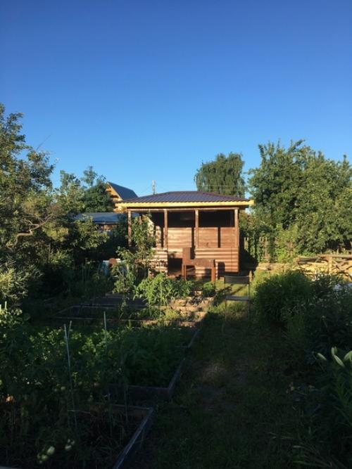 Первый опыт в садовом строительстве. 06