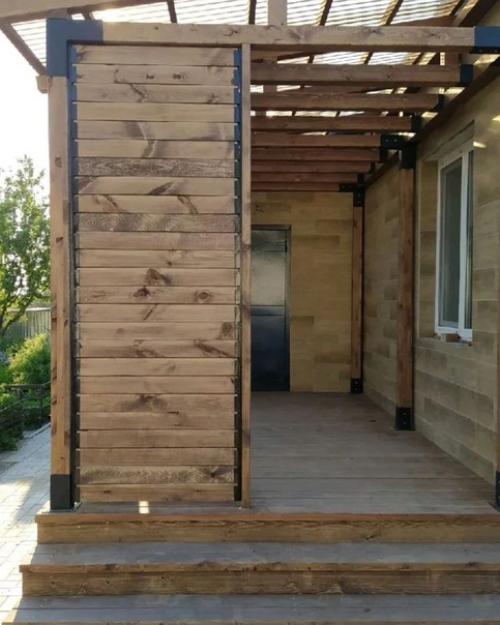 Пристройка к дачному домику. 03