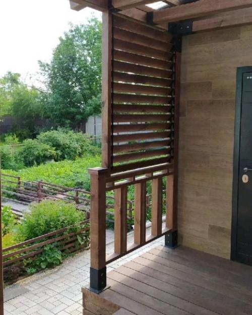 Пристройка к дачному домику. 06