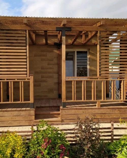 Пристройка к дачному домику. 05