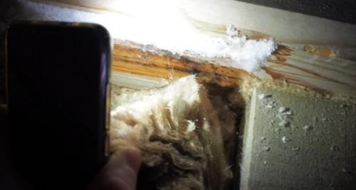 В холода решил проверить потолок на предмет утечек тепла. 01