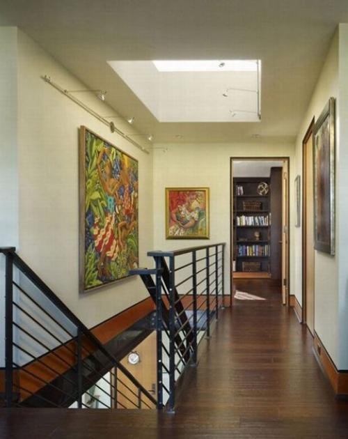 Плавучий плавучий дома на озере. 03