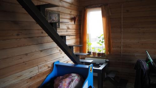 Каркас лестницы готов. 03