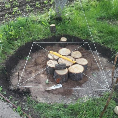 По просьбе жены сотворил шезлонг - качели. 08