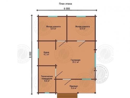 Укомплектованные для дачного проживания 48 кв. 05