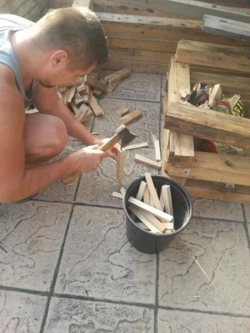 Щепочка к щепочке, как говорится! 01